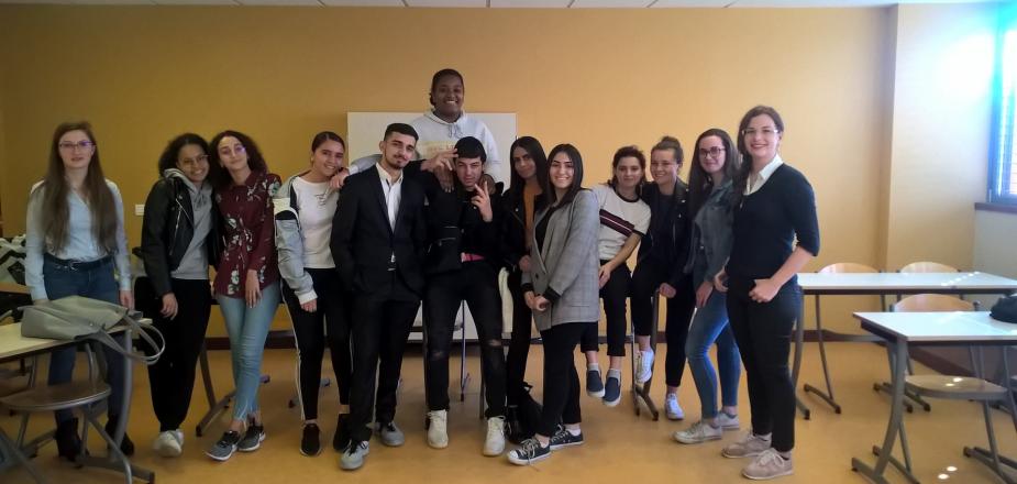 Jury Lycée Brugière Olympe de la Parole 2019